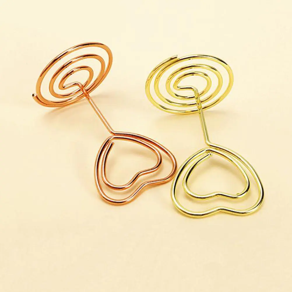 20Pcs Heart Shape Metal Memo Clip with Base Elegant Tabletop Holder for Office Notes Wedding Decor Table Number Place Card Photo
20Pcs Heart Shape Metal Memo Clip with Base Elegant Tabletop Holder for Office Notes Wedding Decor Table Number Place Card Photo