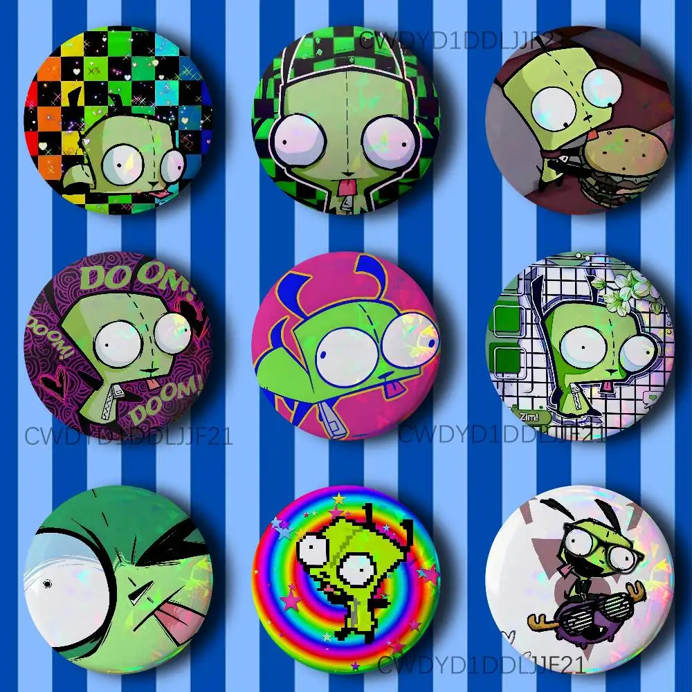 I-Invader ZIM Anime Badge Brooch Figure Lapel Pins Clothes Backpack Fashion Cute Collection Decoration Display
I-Invader ZIM Anime Badge Brooch Figure Lapel Pins Clothes Backpack Fashion Cute Collection Decoration Display