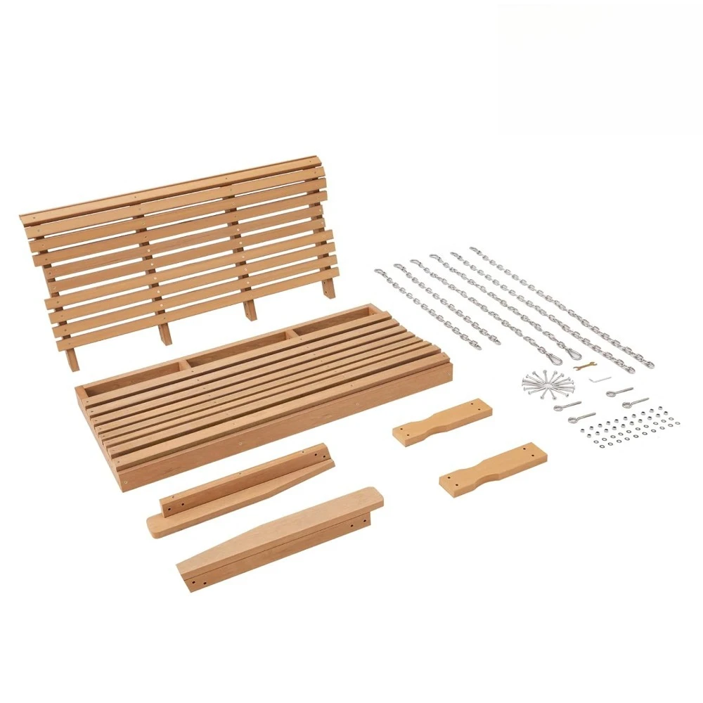 HDPE Porch Swing, 2 Seat Hanging Porch Swing Outdoor, All-Weather Patio Swing, Waterproof and Rot-Resistant, Swing, Customized
HDPE Porch Swing, 2 Seat Hanging Porch Swing Outdoor, All-Weather Patio Swing, Waterproof and Rot-Resistant, Swing, Customized