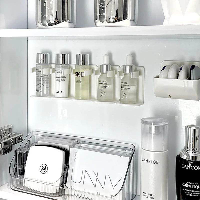 Cuttable No-punch Mirror Cabinet Storage Gods Cabinet Back Cosmetic Sink 5 A Row Bathroom Shelves Toothbrush Holder
Cuttable No-punch Mirror Cabinet Storage Gods Cabinet Back Cosmetic Sink 5 A Row Bathroom Shelves Toothbrush Holder