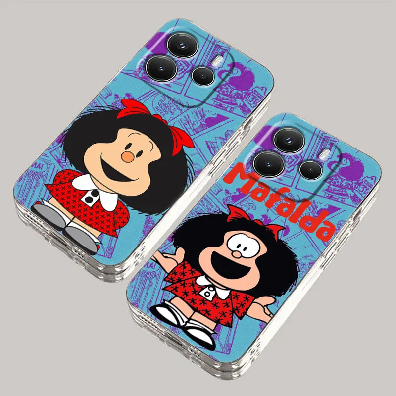 Mafalda Disney Phone Case For Redmi Note 15 Pro 14 13 12 11 10 15 Pro + Plus 5G A7 10C 12C 13C 14C 15C Soft Clear Cover Mafaldas
Mafalda Disney Phone Case For Redmi Note 15 Pro 14 13 12 11 10 15 Pro + Plus 5G A7 10C 12C 13C 14C 15C Soft Clear Cover Mafaldas