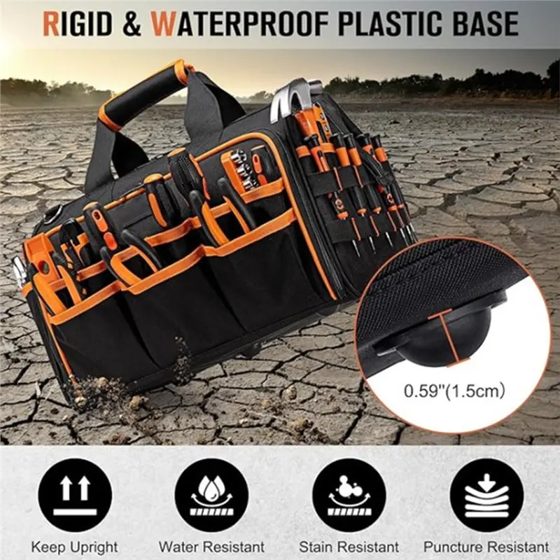 【THANKSGIVING DAY】Electrician Tool Bag, OXFORD CLOTH Tool Tote Organizer, Caddy Storage Bag For Electricians
【THANKSGIVING DAY】Electrician Tool Bag, OXFORD CLOTH Tool Tote Organizer, Caddy Storage Bag For Electricians