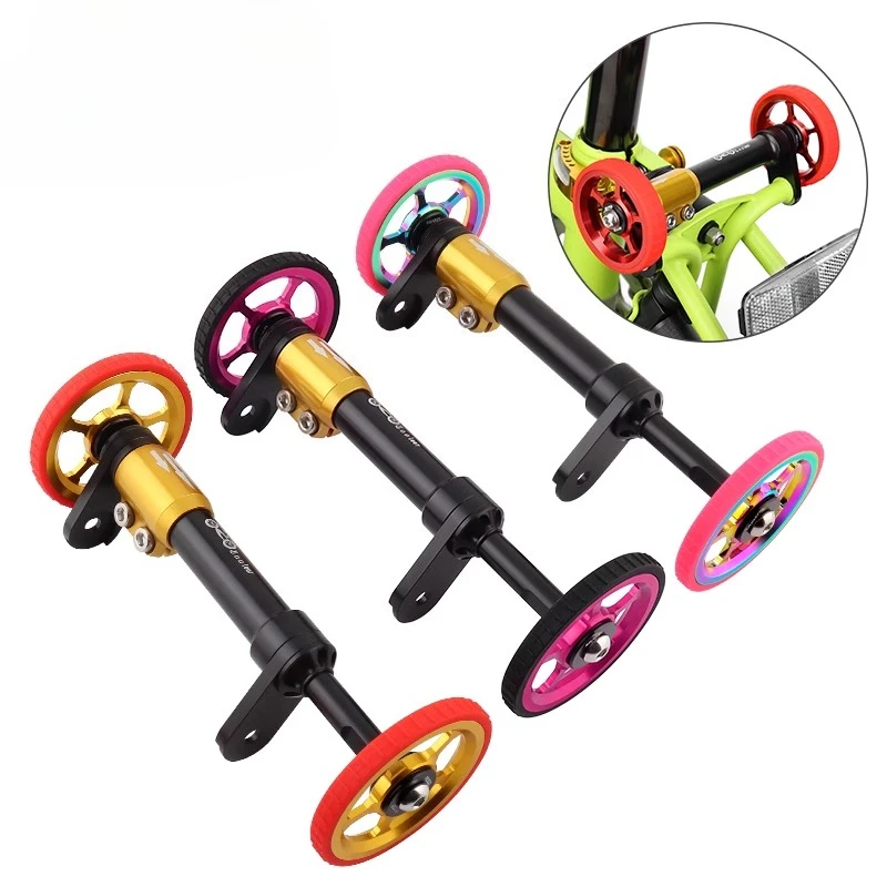 Applicable to small cloth folding bicycle accessories aluminum alloy thickened new cart wheel
Applicable to small cloth folding bicycle accessories aluminum alloy thickened new cart wheel