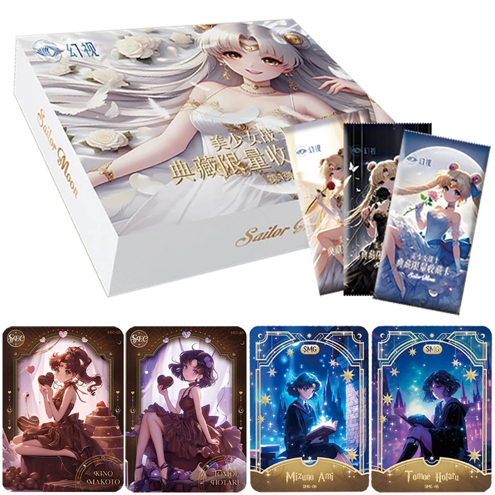 Sailor Moon Collection Card Fans' Like Magical Girl Theme Anime Protagonist Tsukino Usagi Creative Card Fun Entertainment Toys
Sailor Moon Collection Card Fans' Like Magical Girl Theme Anime Protagonist Tsukino Usagi Creative Card Fun Entertainment Toys