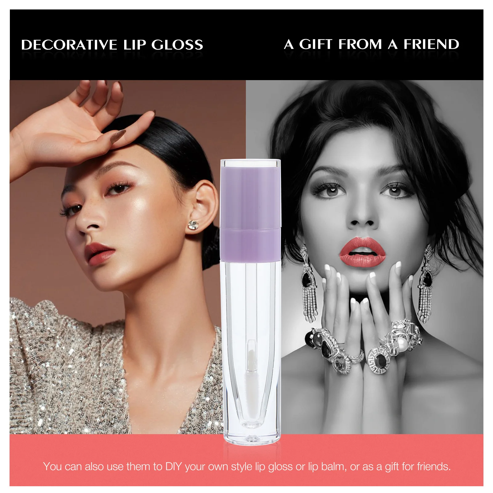 10Pcs Empty Lip Gloss Tubes for DIY Lip Oil Dye Liquid Sample Practice Lightweight Travel Size Leak Proof Makeup Bag Friendly
10Pcs Empty Lip Gloss Tubes for DIY Lip Oil Dye Liquid Sample Practice Lightweight Travel Size Leak Proof Makeup Bag Friendly