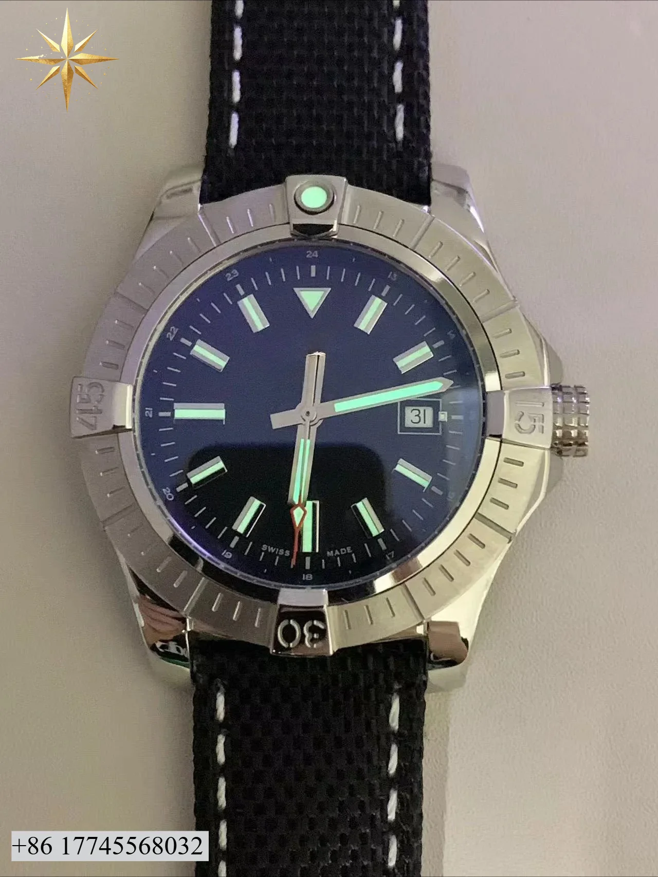 Customizable High-end Custom Luxury Leisure Travel Date Nylon Rope Strap Chronograph Date Display Automatic Mechanical Watch for
Customizable High-end Custom Luxury Leisure Travel Date Nylon Rope Strap Chronograph Date Display Automatic Mechanical Watch for