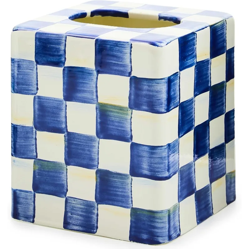Tissue-Box Cover, Tissue Holder for Home Decor, Blue-and-White Square toilet paper bathroom accessories
Tissue-Box Cover, Tissue Holder for Home Decor, Blue-and-White Square toilet paper bathroom accessories
