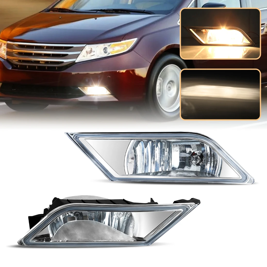 Противотуманная фара переднего бампера для Honda Odyssey 2011 2012 2013, противотуманные фары дневного света с комплектом проводов, противотуманная фара дальнего света 12 В
Противотуманная фара переднего бампера для Honda Odyssey 2011 2012 2013, противотуманные фары дневного света с комплектом проводов, противотуманная фара дальнего света 12 В