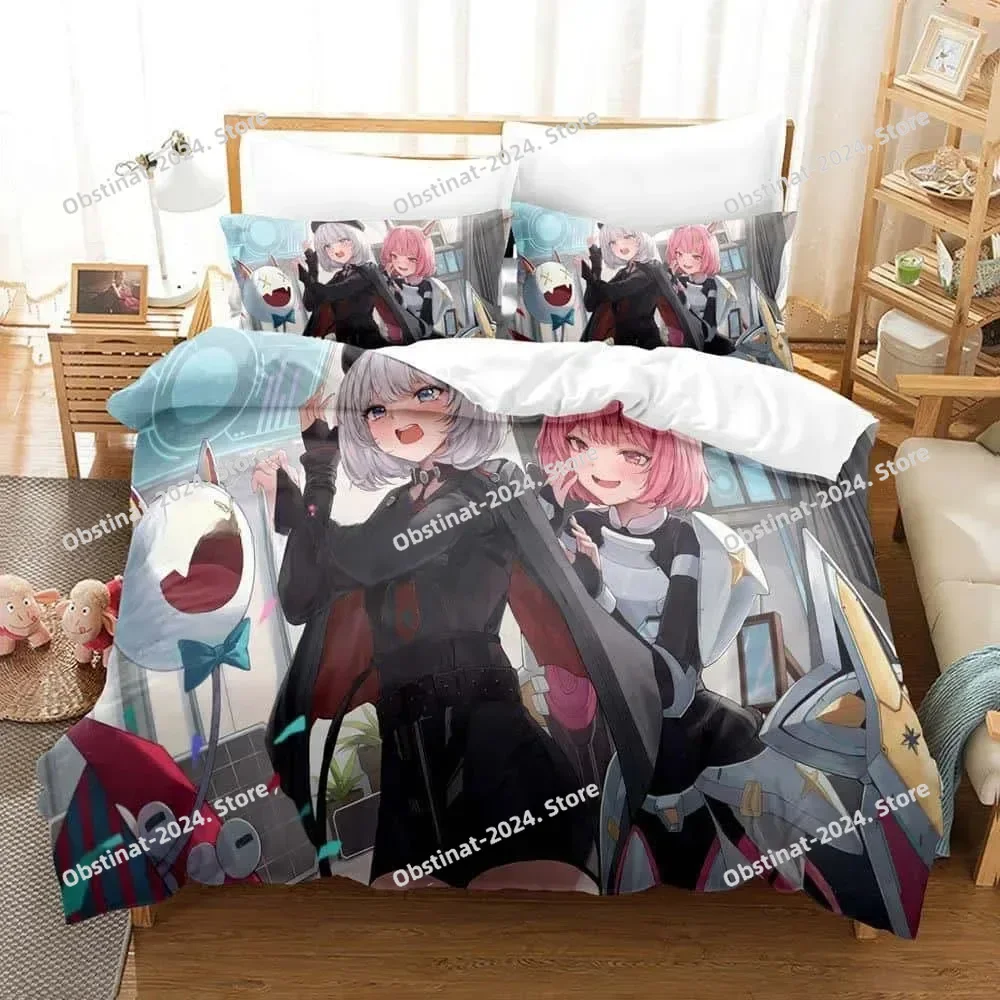 Game Goddess of Victory Nikke Bedding Set Single Twin Full Queen King Size Bed Set Adult Kid Bedroom Duvet cover Sets 3D Anime
Game Goddess of Victory Nikke Bedding Set Single Twin Full Queen King Size Bed Set Adult Kid Bedroom Duvet cover Sets 3D Anime