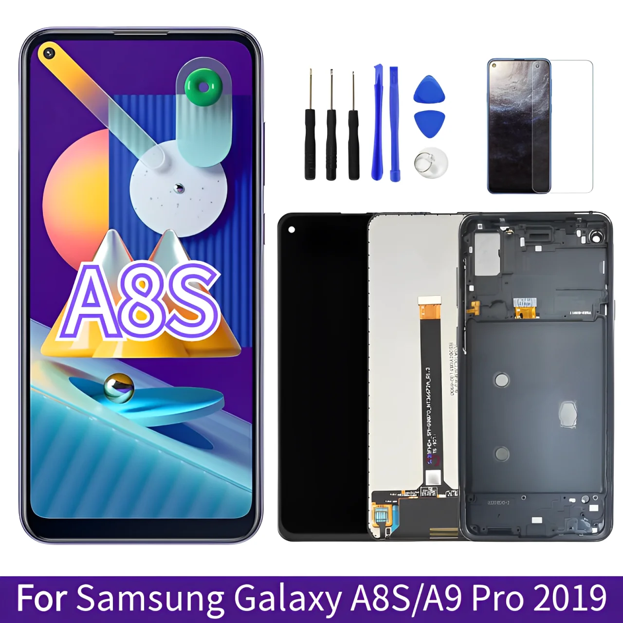 ЖК-дисплей для Samsung Galaxy A8S, оригинальный телефон G887N, цифровой преобразователь сенсорного экрана A9 Pro 2019, сменный ЖК-экран 6,4 дюйма
ЖК-дисплей для Samsung Galaxy A8S, оригинальный телефон G887N, цифровой преобразователь сенсорного экрана A9 Pro 2019, сменный ЖК-экран 6,4 дюйма