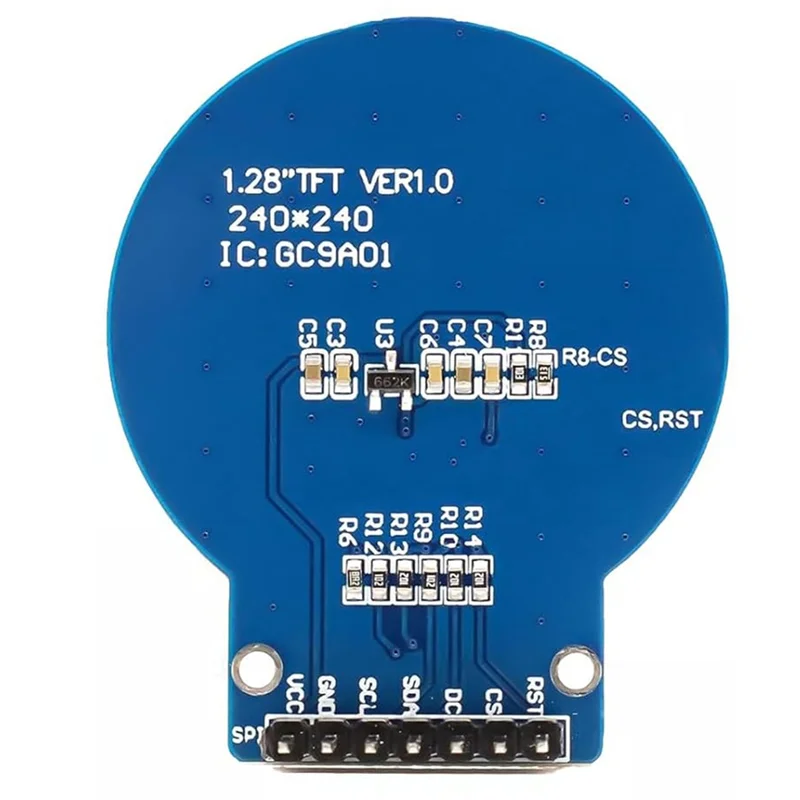 Новый! Круглый TFT-экран 1,28 дюйма для Arduino RGB IPS HD 240X240, разрешение SPI, интерфейс, модуль ЖК-дисплея, 2 упаковки
Новый! Круглый TFT-экран 1,28 дюйма для Arduino RGB IPS HD 240X240, разрешение SPI, интерфейс, модуль ЖК-дисплея, 2 упаковки