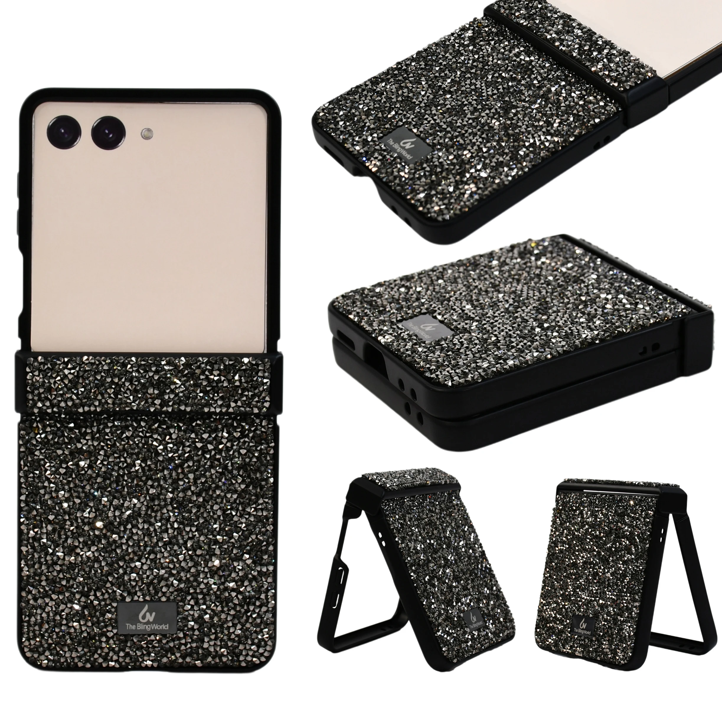 Чехол для телефона Samsung Galaxy Z Flip 7, роскошный блестящий бриллиант со стразами, противоударный женский защитный чехол премиум-класса с кристаллами
Чехол для телефона Samsung Galaxy Z Flip 7, роскошный блестящий бриллиант со стразами, противоударный женский защитный чехол премиум-класса с кристаллами