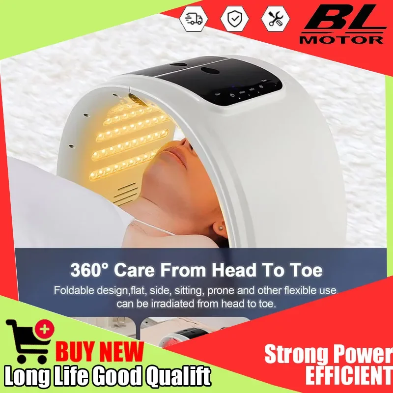 LED-маска для лица и тела с 7 цветами и нано-спреем для увлажнения кожи, омоложения и ухода при акне, для салонов и домашнего использования
LED-маска для лица и тела с 7 цветами и нано-спреем для увлажнения кожи, омоложения и ухода при акне, для салонов и домашнего использования