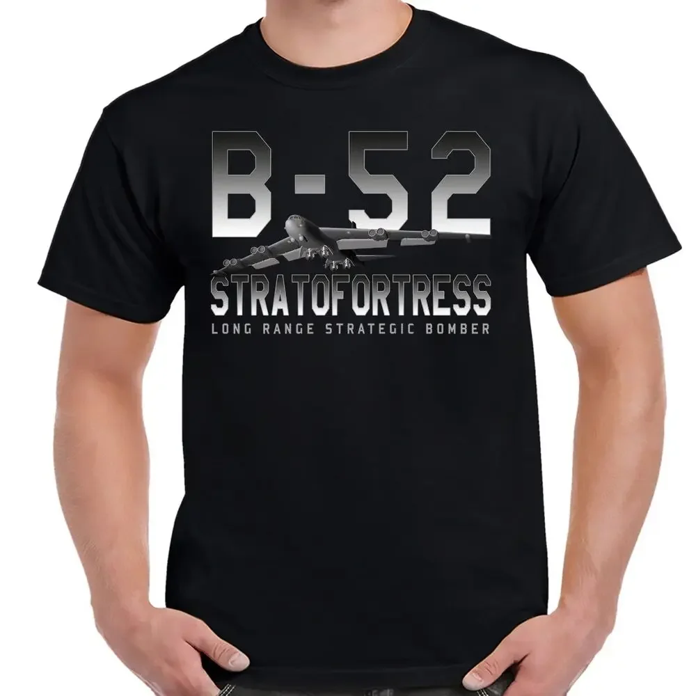 US Air Force B-52 "Stratofortress" Strategic Bomber T-Shirt Short Sleeve Casual 100% Cotton O-Neck Mens T-shirt
US Air Force B-52 "Stratofortress" Strategic Bomber T-Shirt Short Sleeve Casual 100% Cotton O-Neck Mens T-shirt