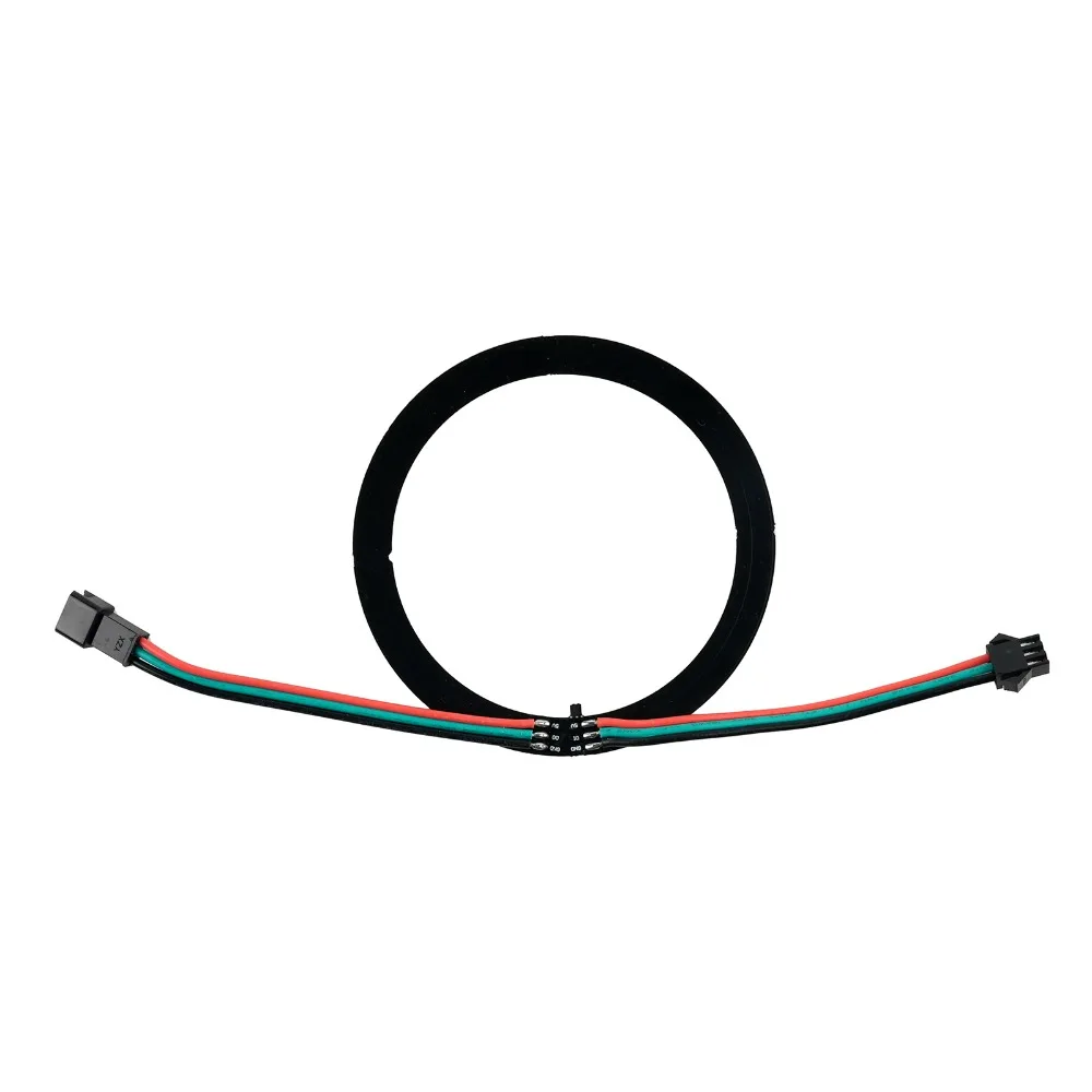 Светодиодное кольцо WS2812B RGB, 35 светодиодов, 5 В постоянного тока, адресуемый полноцветный круговой световой модуль, программируемый для Arduino Raspberry Pi ESP32
Светодиодное кольцо WS2812B RGB, 35 светодиодов, 5 В постоянного тока, адресуемый полноцветный круговой световой модуль, программируемый для Arduino Raspberry Pi ESP32