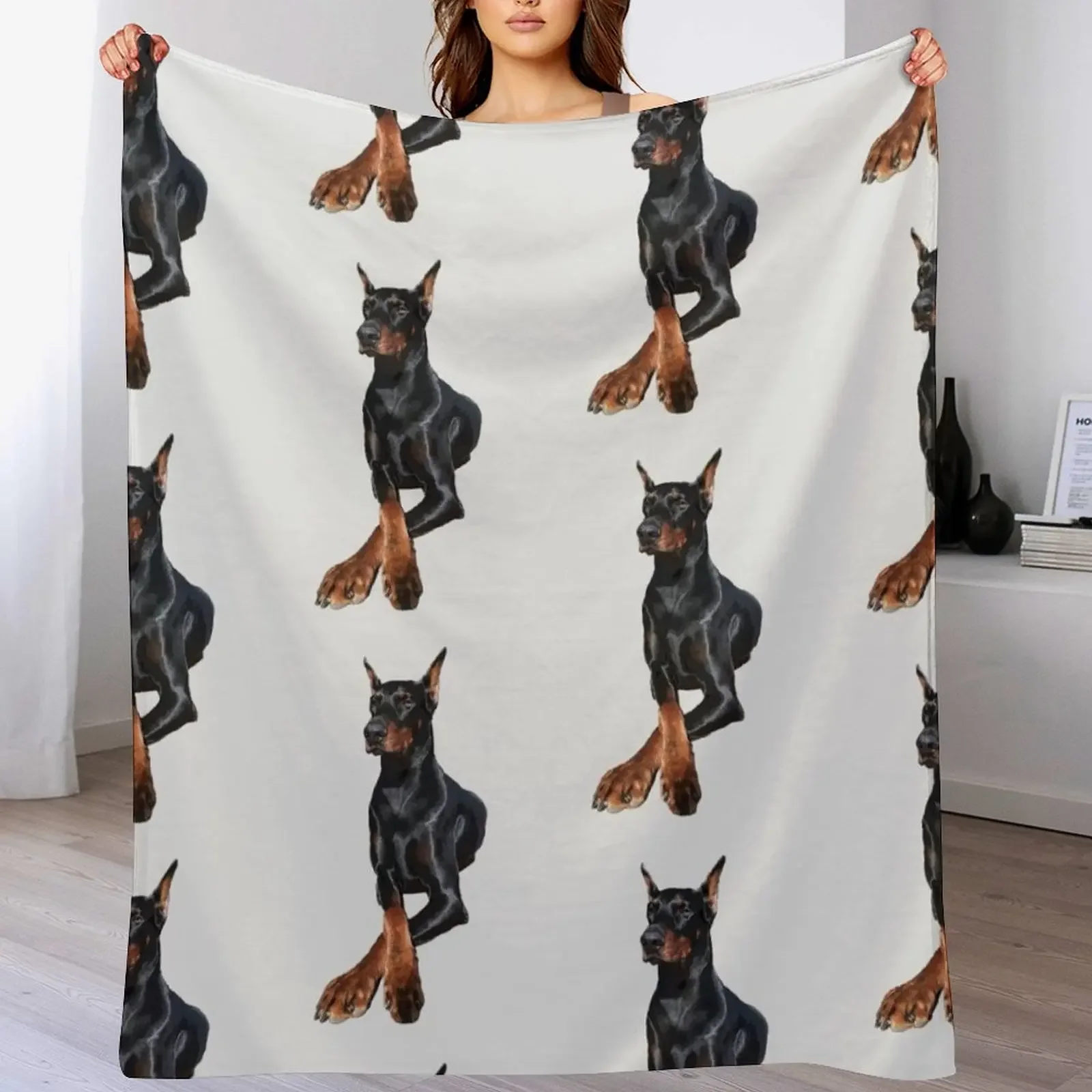 Doberman Dog Dobermann Pinscher Throw Blanket Soft Plush Plaid Plush Decorative Throw Blankets
Doberman Dog Dobermann Pinscher Throw Blanket Soft Plush Plaid Plush Decorative Throw Blankets