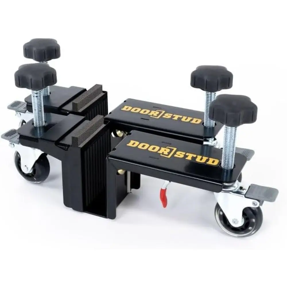 Adjustable Steel Door Installer for Pre-Hung, Slab, and Barn Doors - 300lb Capacity
Adjustable Steel Door Installer for Pre-Hung, Slab, and Barn Doors - 300lb Capacity