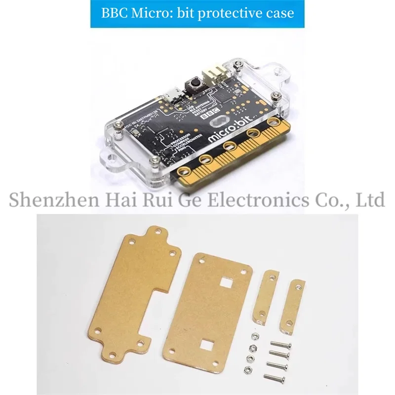 BBC Micro:bit Development Board Protective Case Acrylic Housing Kit Circuit Enclosure
BBC Micro:bit Development Board Protective Case Acrylic Housing Kit Circuit Enclosure