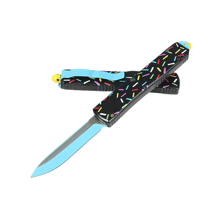 Mict TU70 Donut Knife D2 Blade Dual Action Aviation Aluminum Handle Tactical Self Defense Hunting Survival EDC Tool Knives
Mict TU70 Donut Knife D2 Blade Dual Action Aviation Aluminum Handle Tactical Self Defense Hunting Survival EDC Tool Knives
