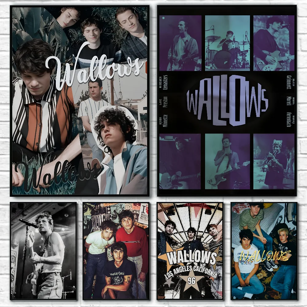 Wallows Poster Self-adhesive Art Waterproof Paper Sticker Coffee House Bar Room Wall Decor
Wallows Poster Self-adhesive Art Waterproof Paper Sticker Coffee House Bar Room Wall Decor