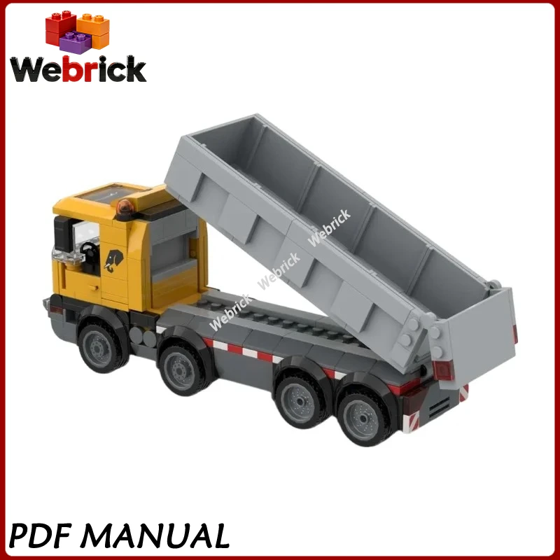 Dual Engineering Vehicle MOC Blocks Construction Lorry Cement Pump Truck Small Particle Bricks Site Diorama Ornament
Dual Engineering Vehicle MOC Blocks Construction Lorry Cement Pump Truck Small Particle Bricks Site Diorama Ornament