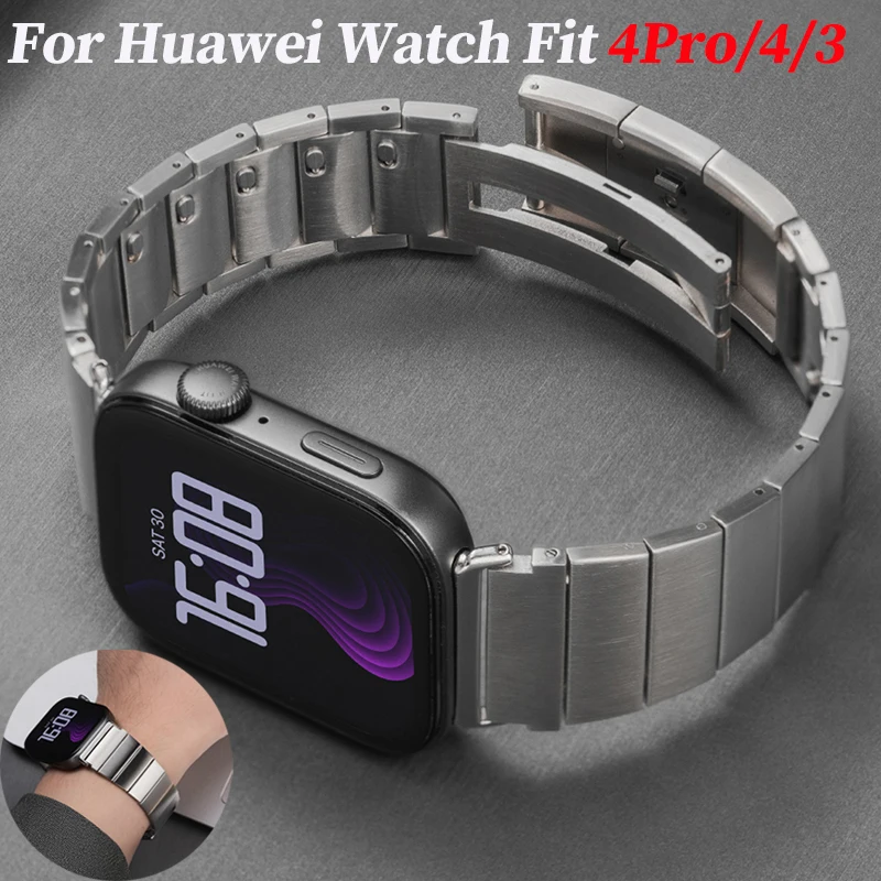 Ремешок из нержавеющей стали для Huawei Watch Fit 4Pro, браслет-браслет для Huawei Watch Fit 4 3, аксессуары для браслета Correa, ремешок
Ремешок из нержавеющей стали для Huawei Watch Fit 4Pro, браслет-браслет для Huawei Watch Fit 4 3, аксессуары для браслета Correa, ремешок