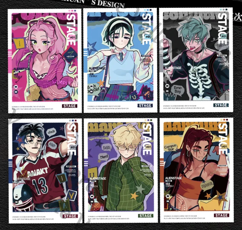 Anime Alien Stage Till Ivan Luka Sua Mizi Hyuna Cosplay Cartoon Instant Imaging Card Bookmark Cards Page-marker Adorn Gift
Anime Alien Stage Till Ivan Luka Sua Mizi Hyuna Cosplay Cartoon Instant Imaging Card Bookmark Cards Page-marker Adorn Gift