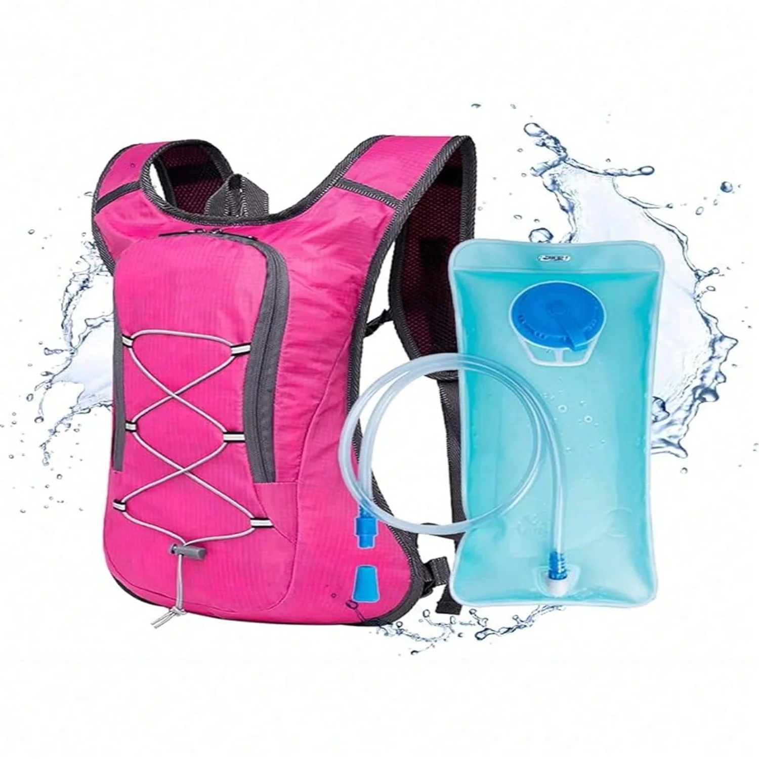 Hydration Pack, Hydration Backpack - Water Backpack With 2L Hydration Bladder-The Perfect Backpack For Outdoor Sports Cycling Sk
Hydration Pack, Hydration Backpack - Water Backpack With 2L Hydration Bladder-The Perfect Backpack For Outdoor Sports Cycling Sk
