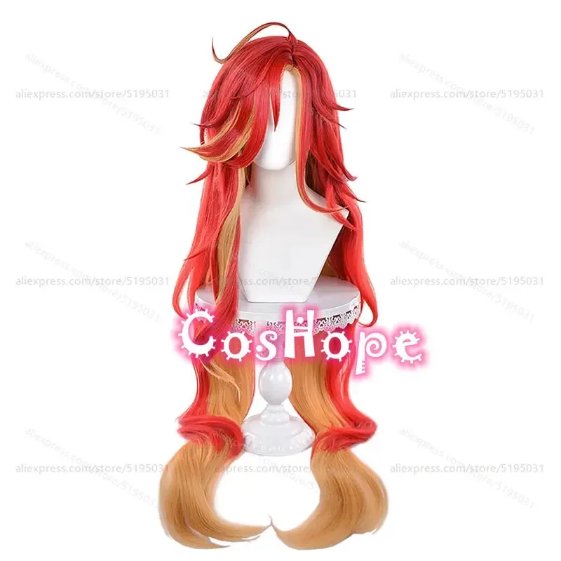 COSda@Pyro Archon Mavuika Cosplay Wig 115cm Long Curly Wave Wig Red Yellow Mixed Wig Cosplay Anime Heat Resistant Synthetic Wigs
COSda@Pyro Archon Mavuika Cosplay Wig 115cm Long Curly Wave Wig Red Yellow Mixed Wig Cosplay Anime Heat Resistant Synthetic Wigs