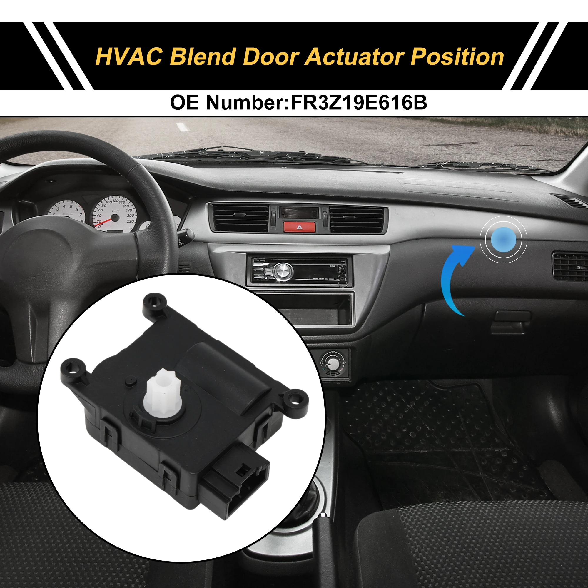 Привод двери смеси обогревателя UXCELL HVAC для Lincoln Navigator 2018-2023 No FR3Z19E616B 
Привод двери смеси обогревателя UXCELL HVAC для Lincoln Navigator 2018-2023 No FR3Z19E616B