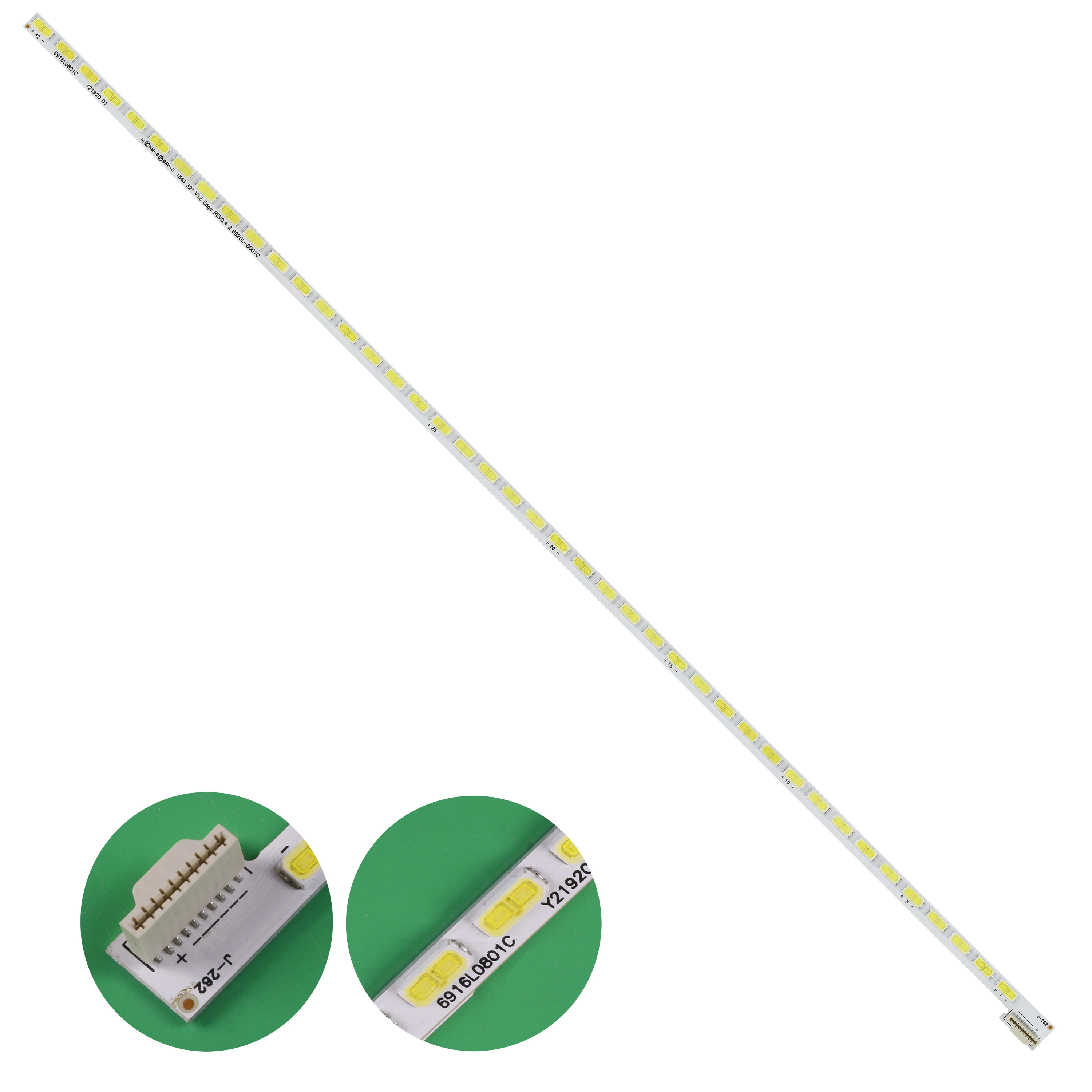 LED Strip For Sony KLV-32EX355 L32E4500A-3D 32E600F 32PFL4037H/12 32PFL4007T/60 32LM585T 32LM580T 32LM580S 32LS570S 6916L0801B
LED Strip For Sony KLV-32EX355 L32E4500A-3D 32E600F 32PFL4037H/12 32PFL4007T/60 32LM585T 32LM580T 32LM580S 32LS570S 6916L0801B