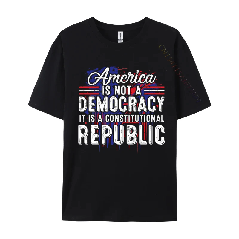America Is Not A Democracy It s A Constitutional Republic Funny Custom T Shirts for Students Cotton Fabric Tops Shirts Rife
America Is Not A Democracy It s A Constitutional Republic Funny Custom T Shirts for Students Cotton Fabric Tops Shirts Rife