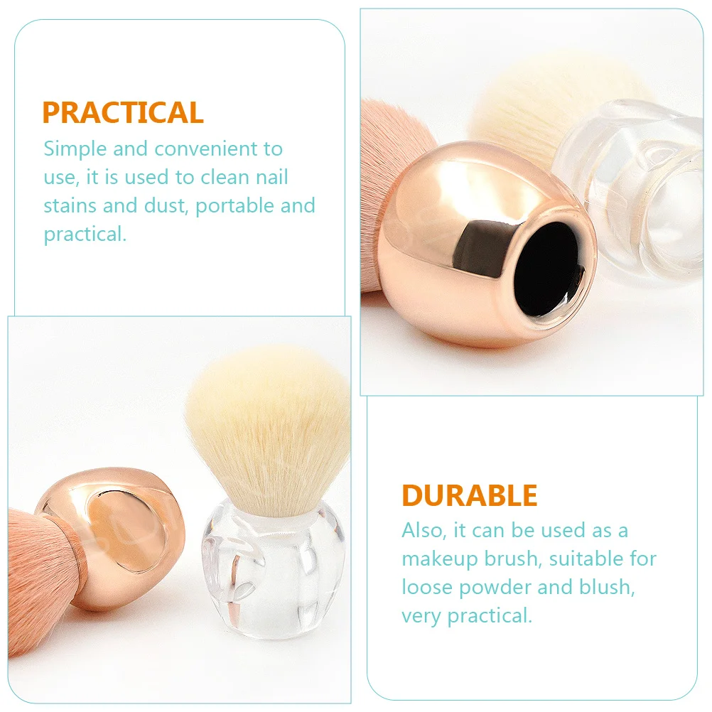 2Pcs Nail Dust Brush For Cleaning And Makeup Application Blush Brushes Portable For Beginners And Artists
2Pcs Nail Dust Brush For Cleaning And Makeup Application Blush Brushes Portable For Beginners And Artists