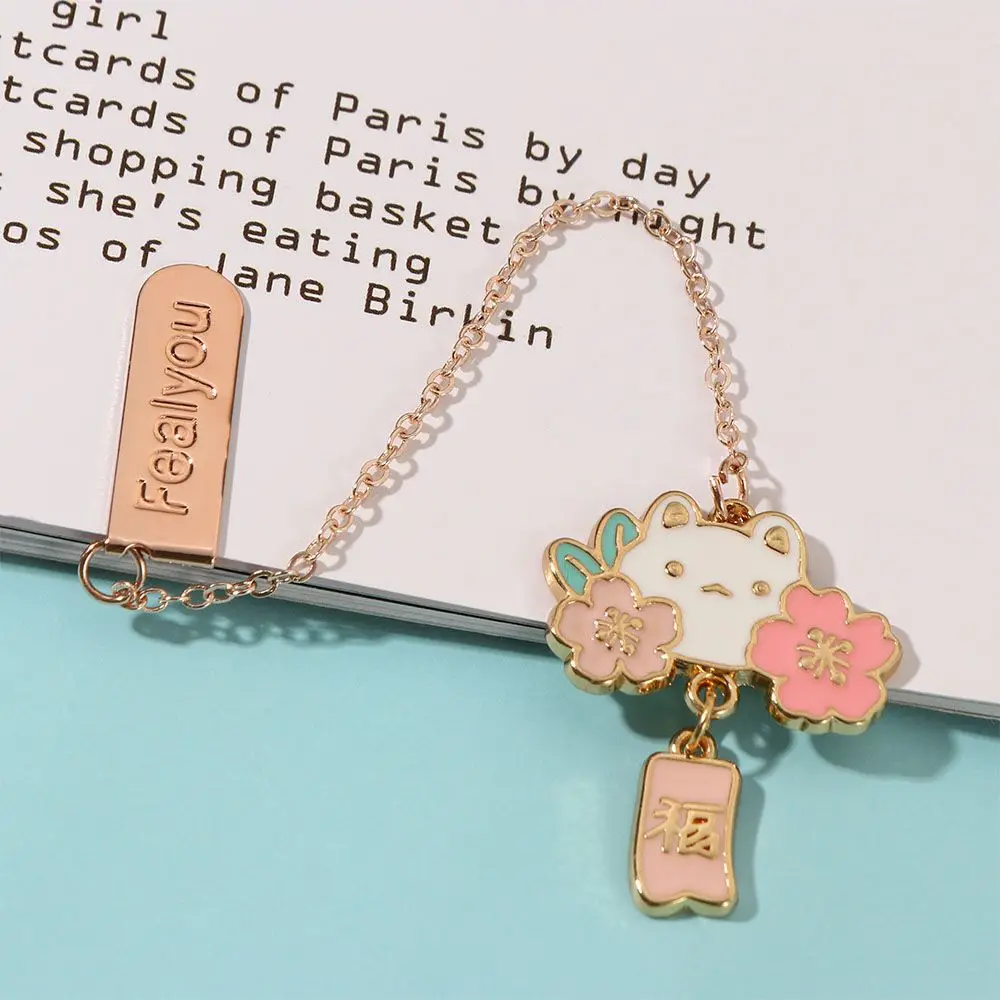 Stationery School Supply Book Clips Marker of Page Book Tag Reading Romantic Sakura Metal Bookmark Rabbit Pendant Bookmark
Stationery School Supply Book Clips Marker of Page Book Tag Reading Romantic Sakura Metal Bookmark Rabbit Pendant Bookmark