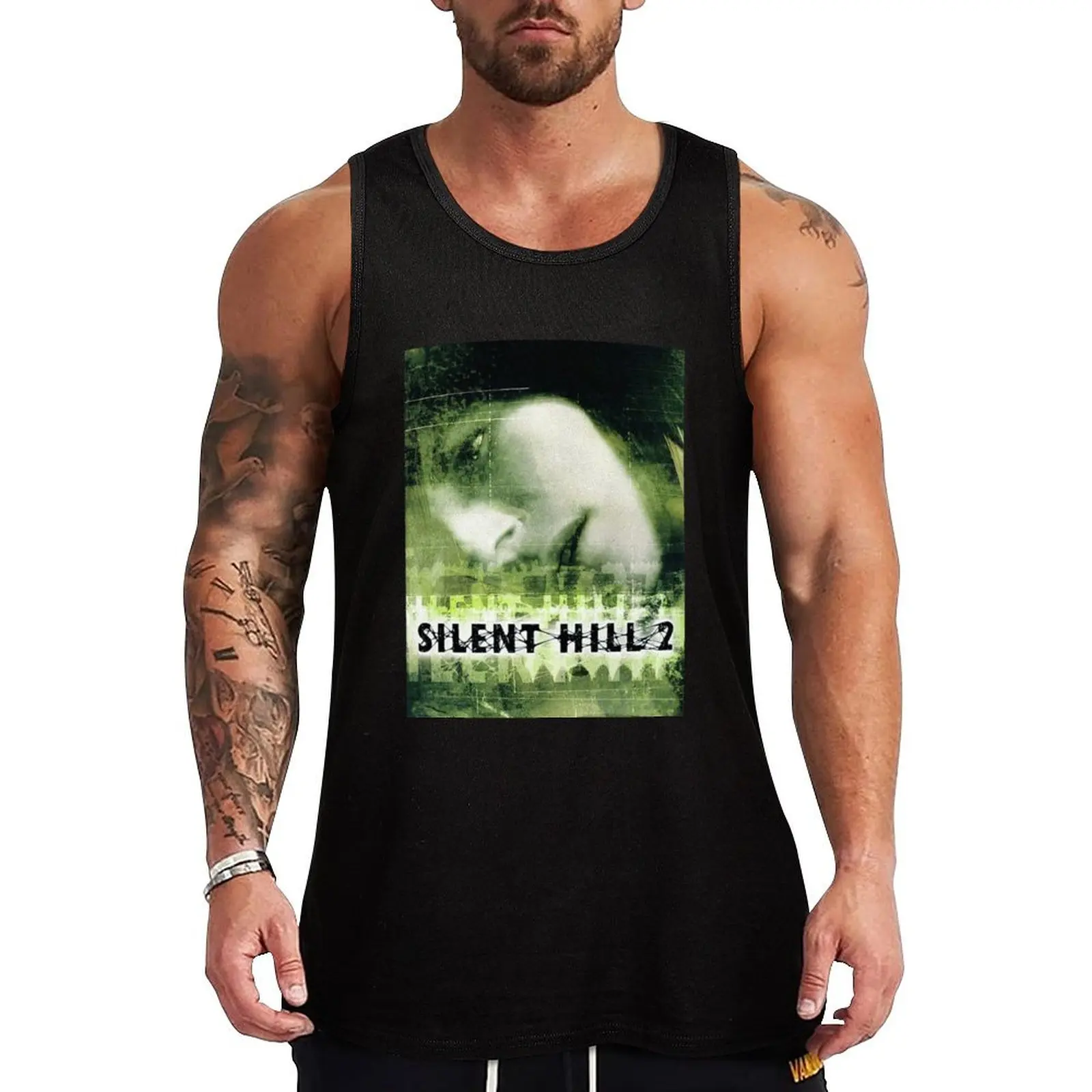 Silence Hill Green Tank Top Muscle fit anime top clothes for men summer fitness clothing for men
Silence Hill Green Tank Top Muscle fit anime top clothes for men summer fitness clothing for men
