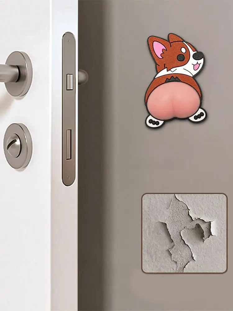 Декоративные 3D-накладки на дверные ручки в виде милых собак, самоклеящиеся, бесшумные, для защиты стен от ударов
Декоративные 3D-накладки на дверные ручки в виде милых собак, самоклеящиеся, бесшумные, для защиты стен от ударов
