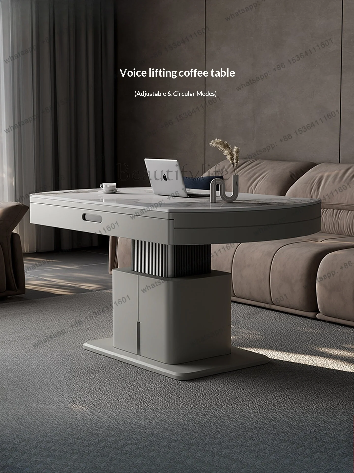 Any Size Custom Luxury Italian Sintered Stone Extendable Coffee Table Moisture Proof Easy
Any Size Custom Luxury Italian Sintered Stone Extendable Coffee Table Moisture Proof Easy