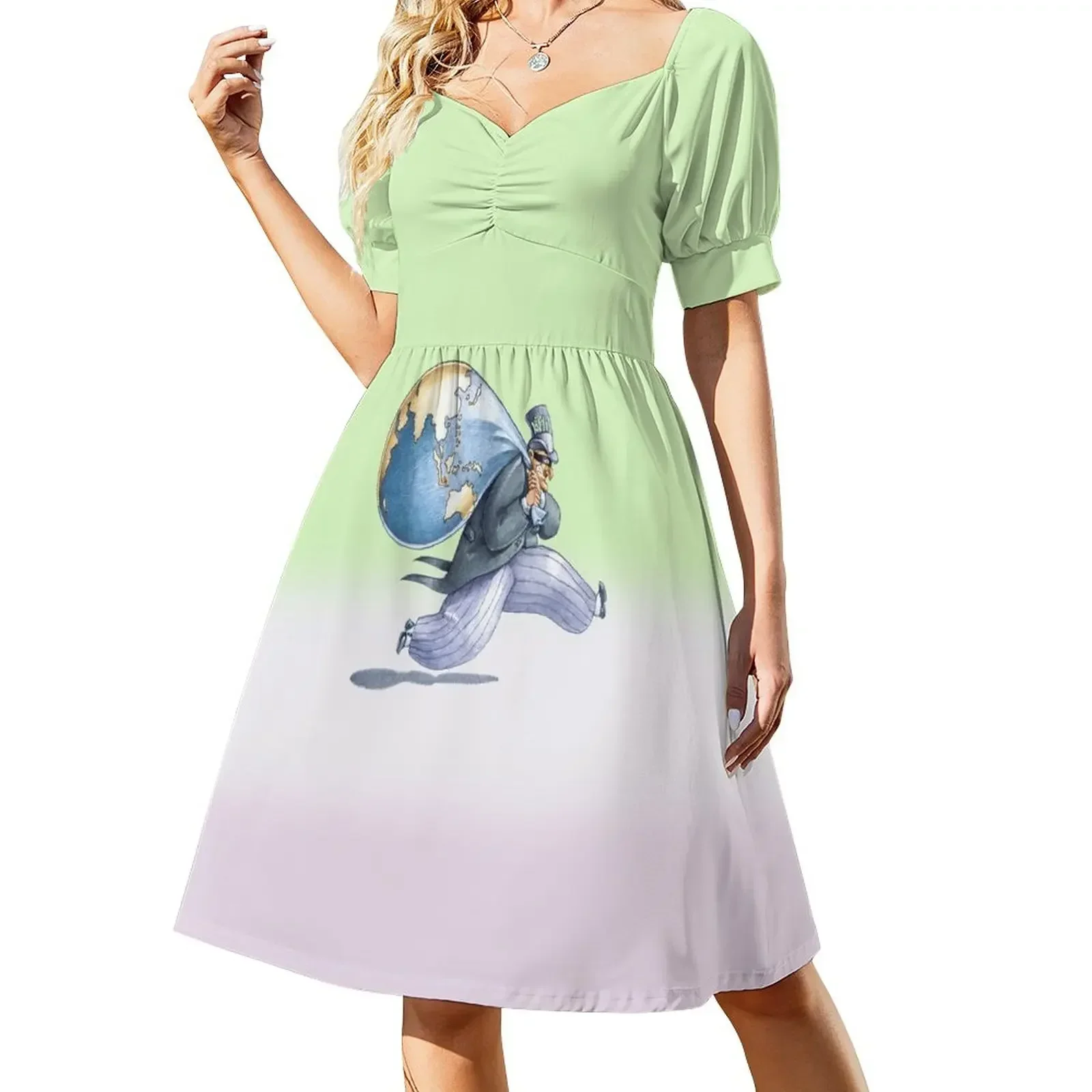 a rich masked steals the world Short-Sleeved Dress long dress women summer women clothes Dress
a rich masked steals the world Short-Sleeved Dress long dress women summer women clothes Dress