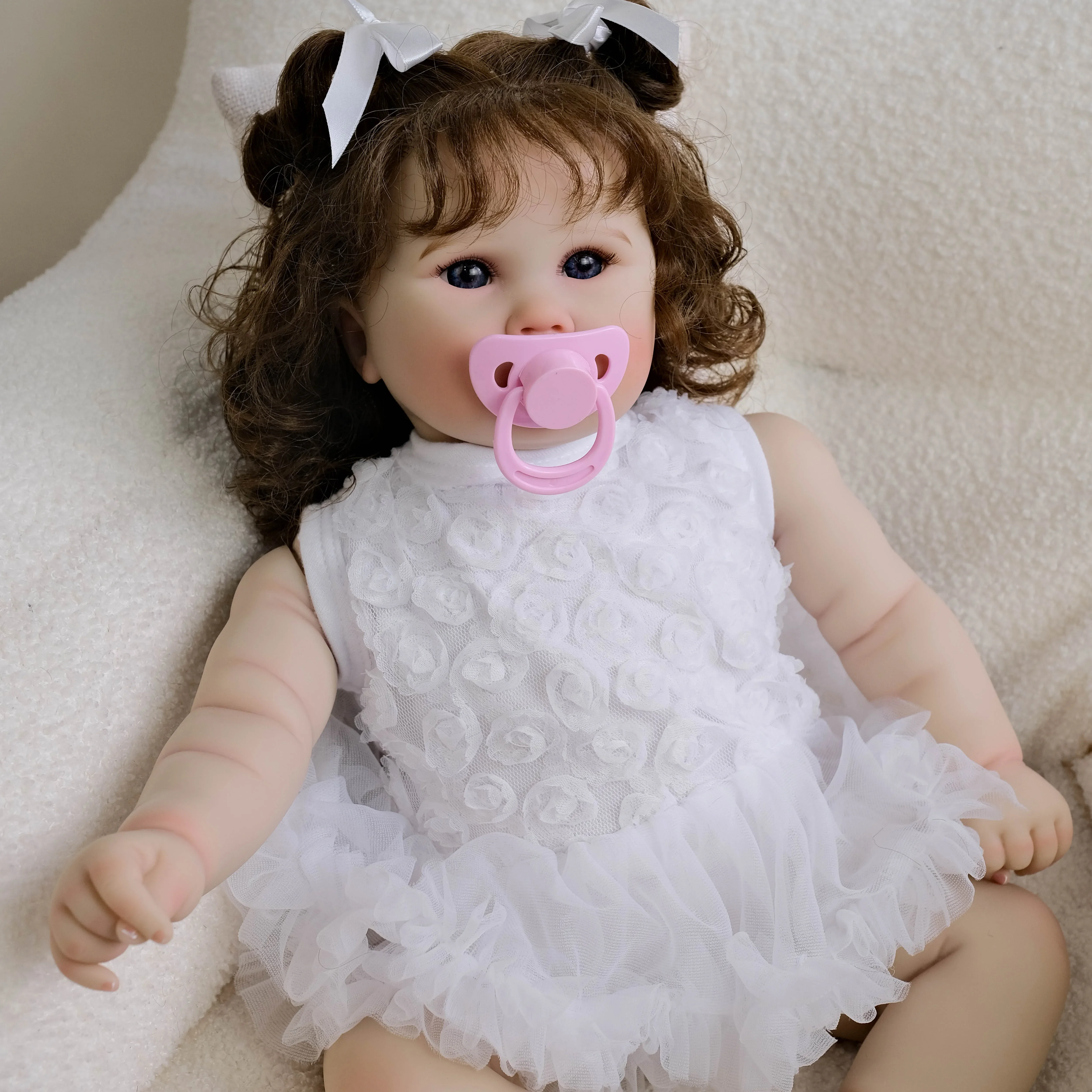 NPK 20 дюймов реалистичные куклы Reborn Baby Charlottte для новорожденных, ручные укорененные волосы, 3D краска для кожи, видимые вены, коллекционная художественная кукла
NPK 20 дюймов реалистичные куклы Reborn Baby Charlottte для новорожденных, ручные укорененные волосы, 3D краска для кожи, видимые вены, коллекционная художественная кукла