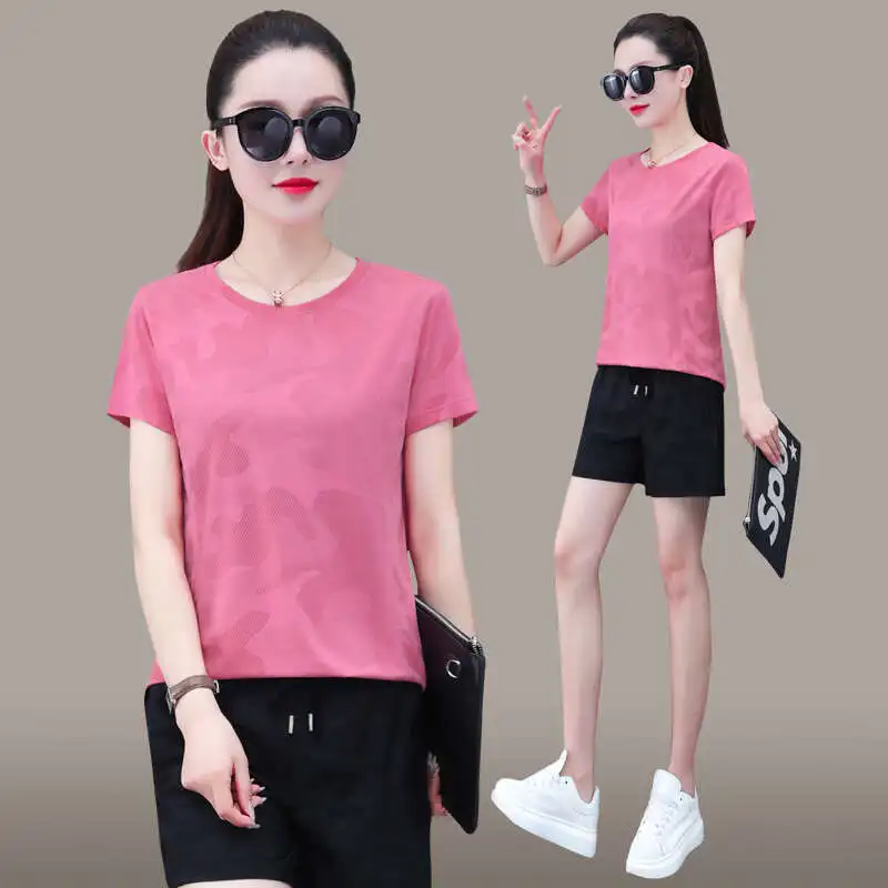 Lightning Delivery Outdoor Quick Drying T-Shirt For Women Summer Couple Short Sleeve Anti UV Elastic Breathable Fitness Running
Lightning Delivery Outdoor Quick Drying T-Shirt For Women Summer Couple Short Sleeve Anti UV Elastic Breathable Fitness Running