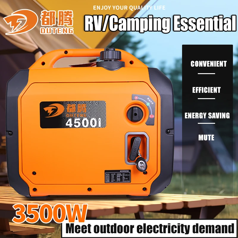 Best Silent 3500W 230V Inverter Generator for Camping And RVs - Portable And Quiet Power Supply
Best Silent 3500W 230V Inverter Generator for Camping And RVs - Portable And Quiet Power Supply