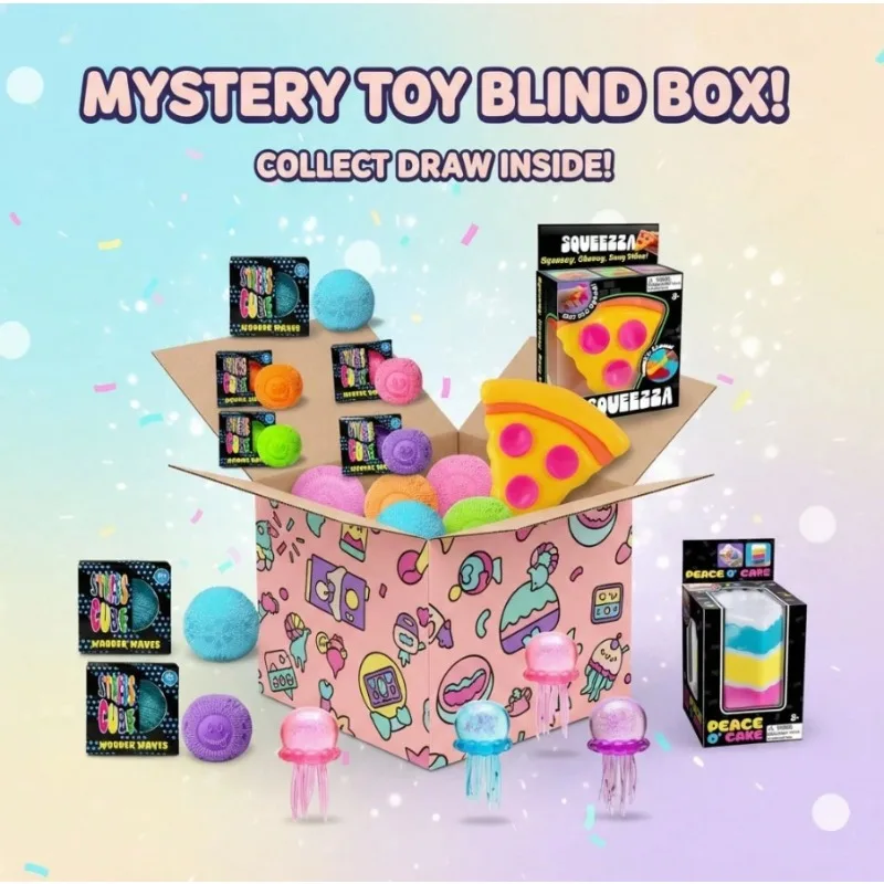 Cute Dessert & Ocean Squishy Blind Box – 3 Independent Random Draws (Min. 2 Items, Up To 5 Possible) Lucky Surprise Set
Cute Dessert & Ocean Squishy Blind Box – 3 Independent Random Draws (Min. 2 Items, Up To 5 Possible) Lucky Surprise Set