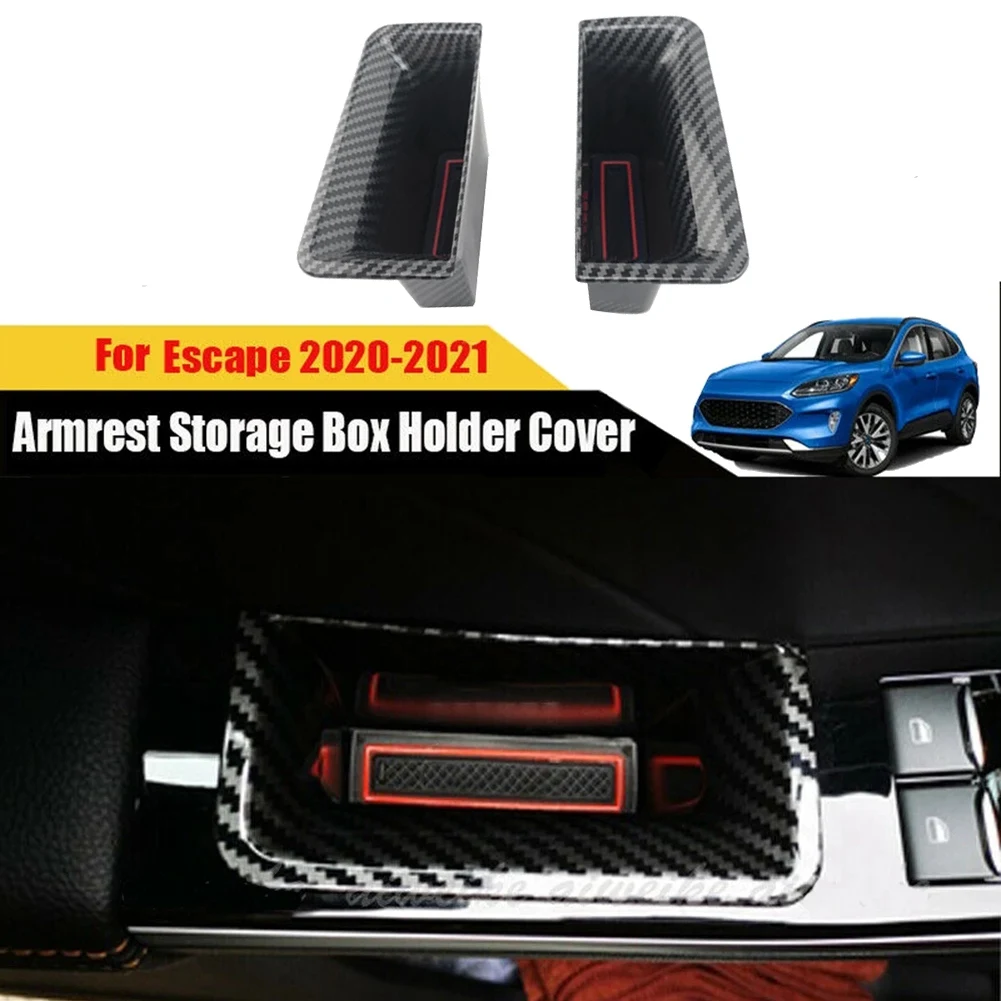 Rare Car Carbon Fiber Door Handle Storage Box Side Armrest Door Bin Black For Ford Escape KUGA 2020
Rare Car Carbon Fiber Door Handle Storage Box Side Armrest Door Bin Black For Ford Escape KUGA 2020