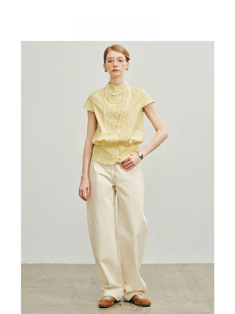 Havehas Basic Wardrobe Long Velvet Pure Cotton Casual Commute Style Daily Loose Shape Improved Version Knife Pants
Havehas Basic Wardrobe Long Velvet Pure Cotton Casual Commute Style Daily Loose Shape Improved Version Knife Pants