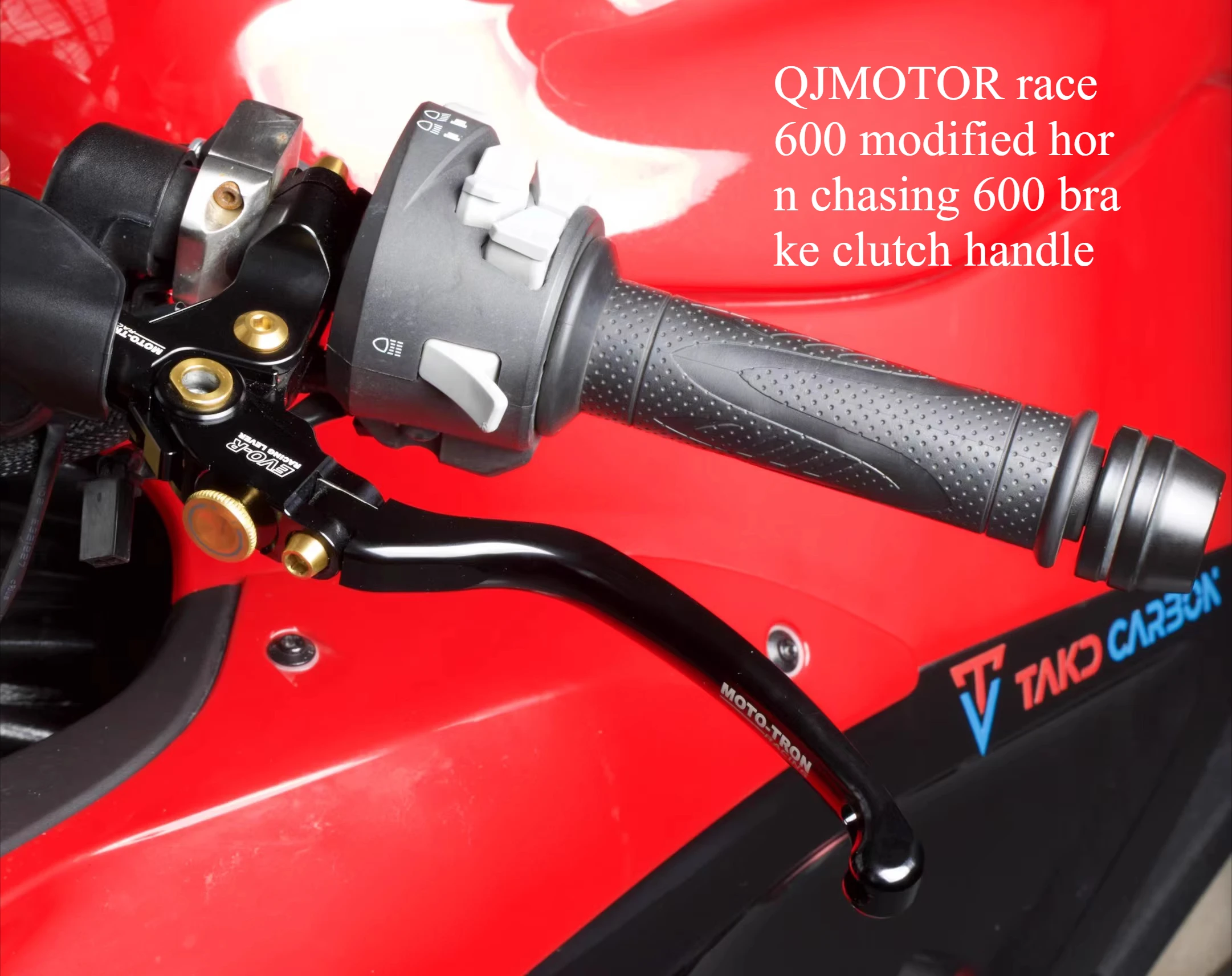 MOTO TRON new Qianjiang QJMOTOR race 600 modified horn chasing 600 brake clutch handle
MOTO TRON new Qianjiang QJMOTOR race 600 modified horn chasing 600 brake clutch handle