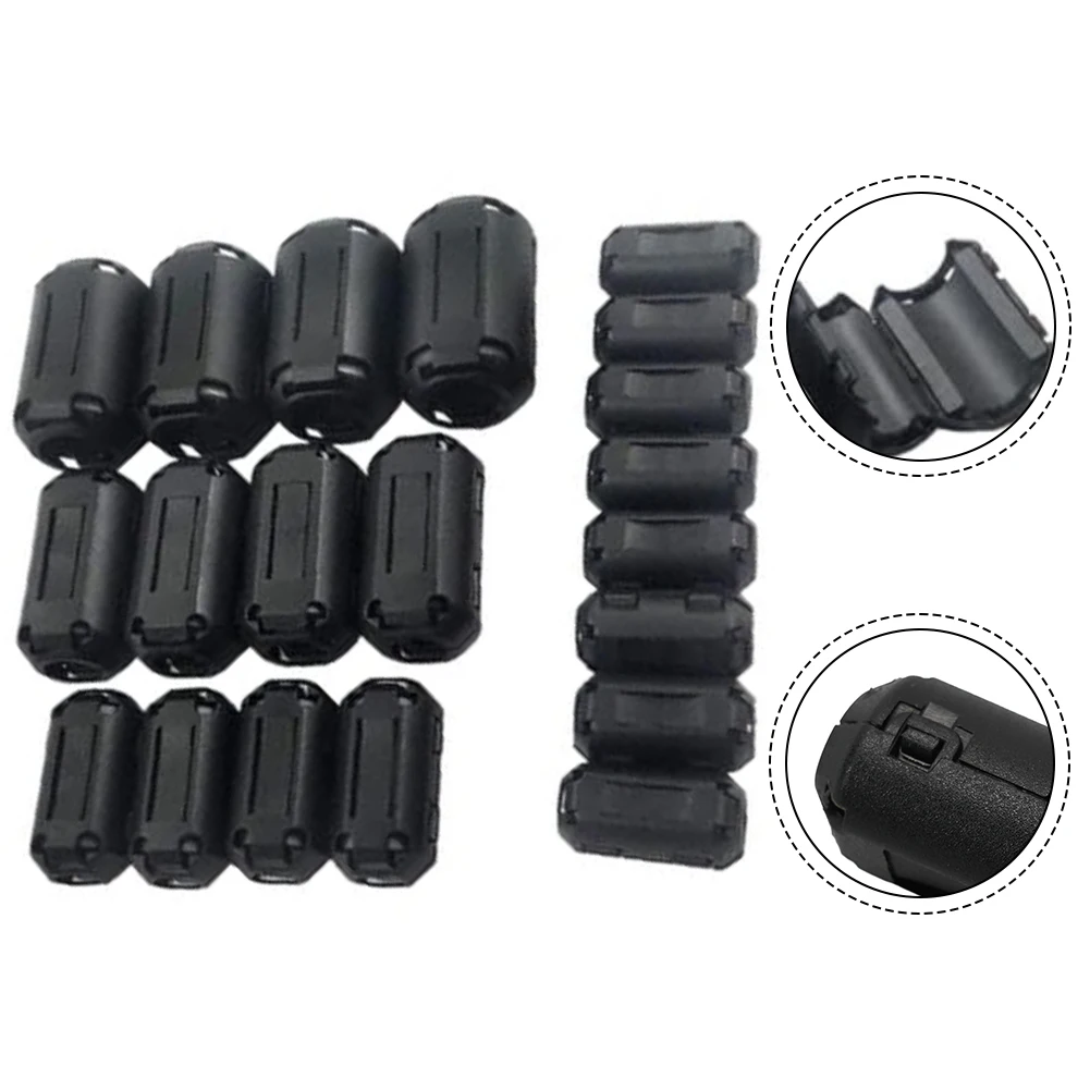 20pc Ferrite Core Noise Suppression Filter Ring Clips 3.5/5/7/9/13mm Toroidal Core Ferrite Bead Clip Choke Set Noise Filter Clip
20pc Ferrite Core Noise Suppression Filter Ring Clips 3.5/5/7/9/13mm Toroidal Core Ferrite Bead Clip Choke Set Noise Filter Clip