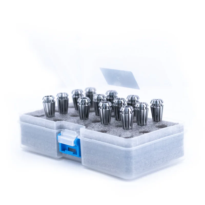 Tool Tree ER11 Collet Chuck 65Mn HRC44-48 Accuracy 0.008mm ER11-13PCS for CNC Lathe & Milling Machine
Tool Tree ER11 Collet Chuck 65Mn HRC44-48 Accuracy 0.008mm ER11-13PCS for CNC Lathe & Milling Machine