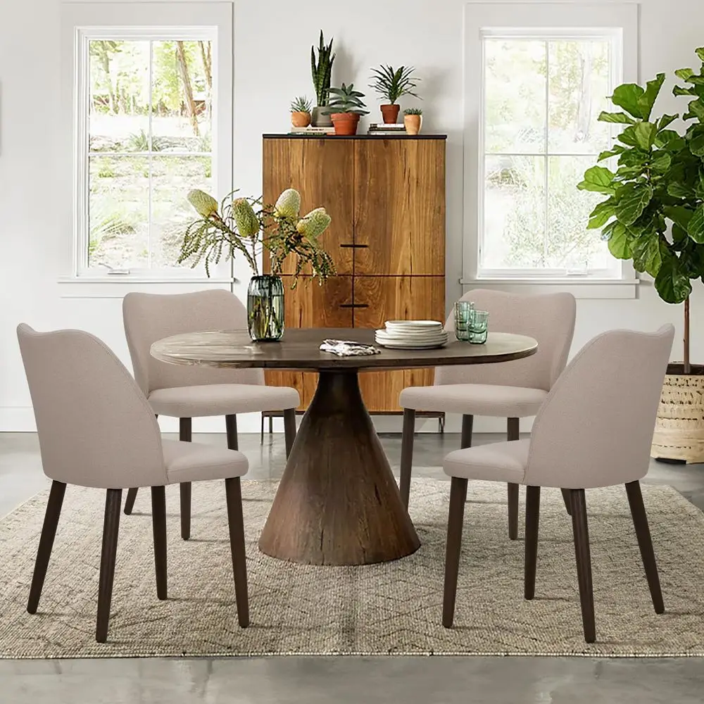 holstered Dining Chairs Set of 4, Fabric Dining Room Kitchen Chairs with Padded Seat and Wood Legs for Restaurant Cafe, Camel
holstered Dining Chairs Set of 4, Fabric Dining Room Kitchen Chairs with Padded Seat and Wood Legs for Restaurant Cafe, Camel