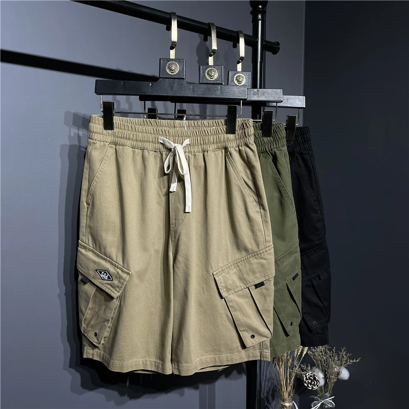 Casual Workwear Sle Men's orts Summer Faion Urban Straight Leg Cotton Roman Cloth Large ket Tee-Dimensional Island...
Casual Workwear Sle Men's orts Summer Faion Urban Straight Leg Cotton Roman Cloth Large ket Tee-Dimensional Island...