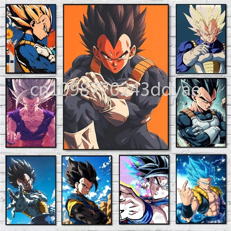 Anime Dragon Ball Wukong Vegeta Poster Picture Printing Canvas Painting Suitable for Home Bedroom Wall Art Decoration Painting
Anime Dragon Ball Wukong Vegeta Poster Picture Printing Canvas Painting Suitable for Home Bedroom Wall Art Decoration Painting